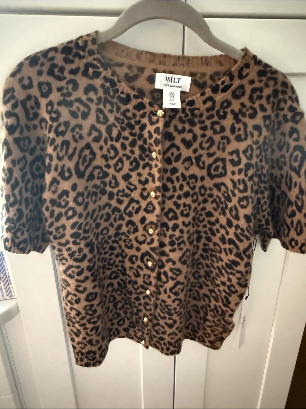 Wilt Cashmere cardigan , NWT Sz Small